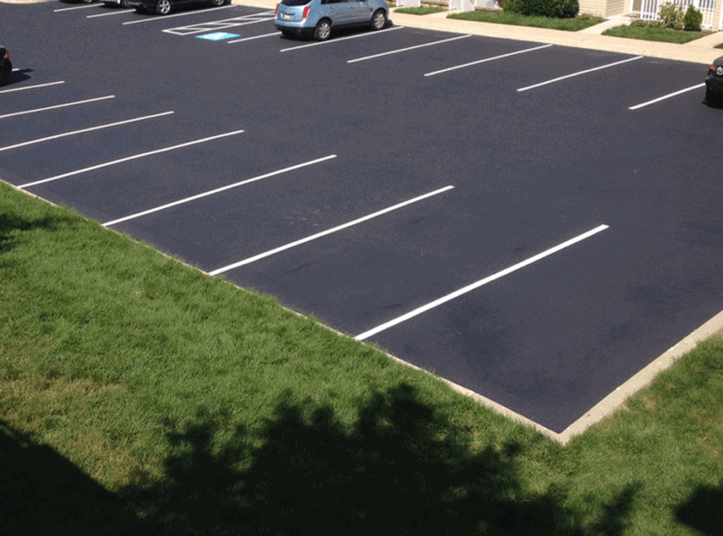 Line striping | Power cleaning | Fire Lanes - CATI Striping